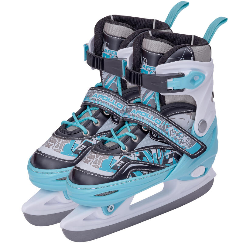 Ice Skates X Pro - verstellbare Schlittschuhe für Damen, Kinder und Jugendliche