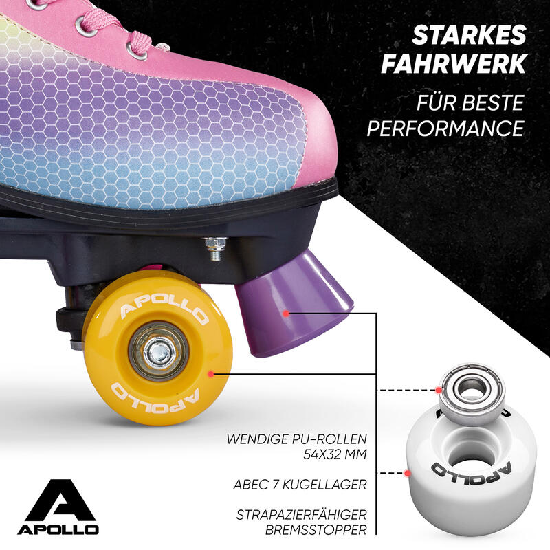 Disco Roller - Classic Roller - Rollschuhe für Kinder und Erwachsene