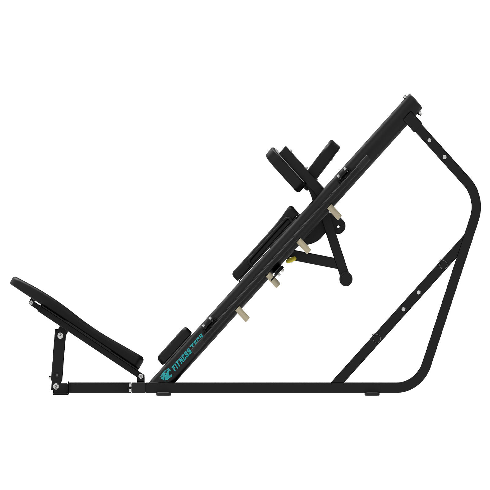 Presse Jambes Hack Squat Fitness Tech 3/8