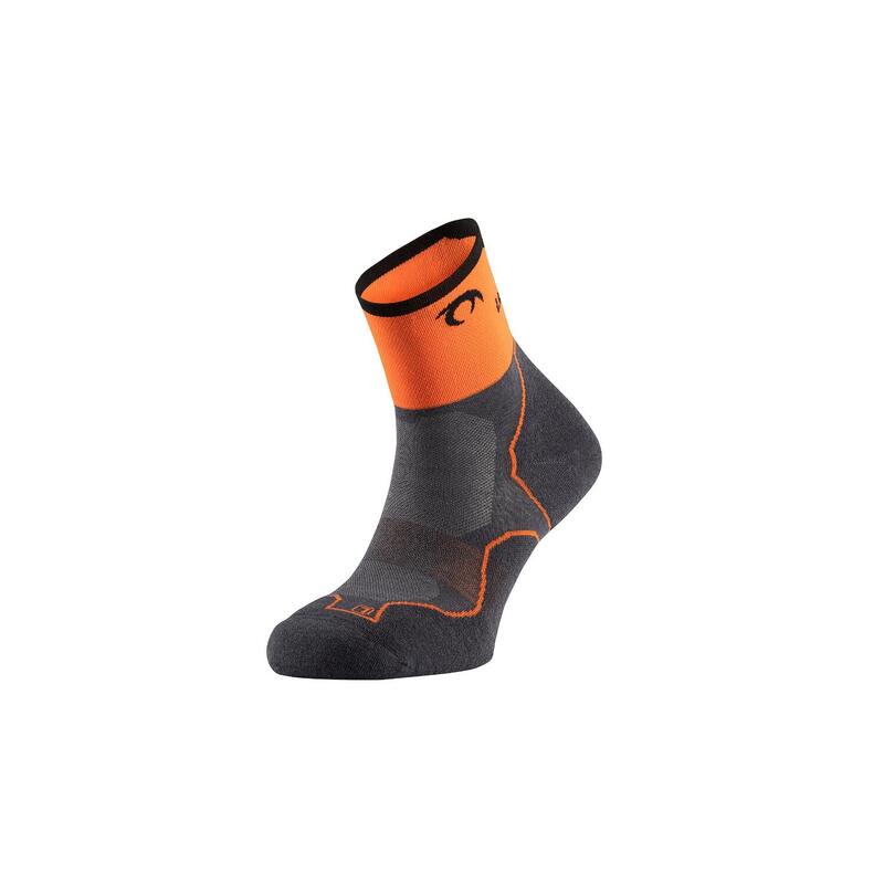 Desafio Four socks cinzento/laranja corrida Cinzento LURBEL