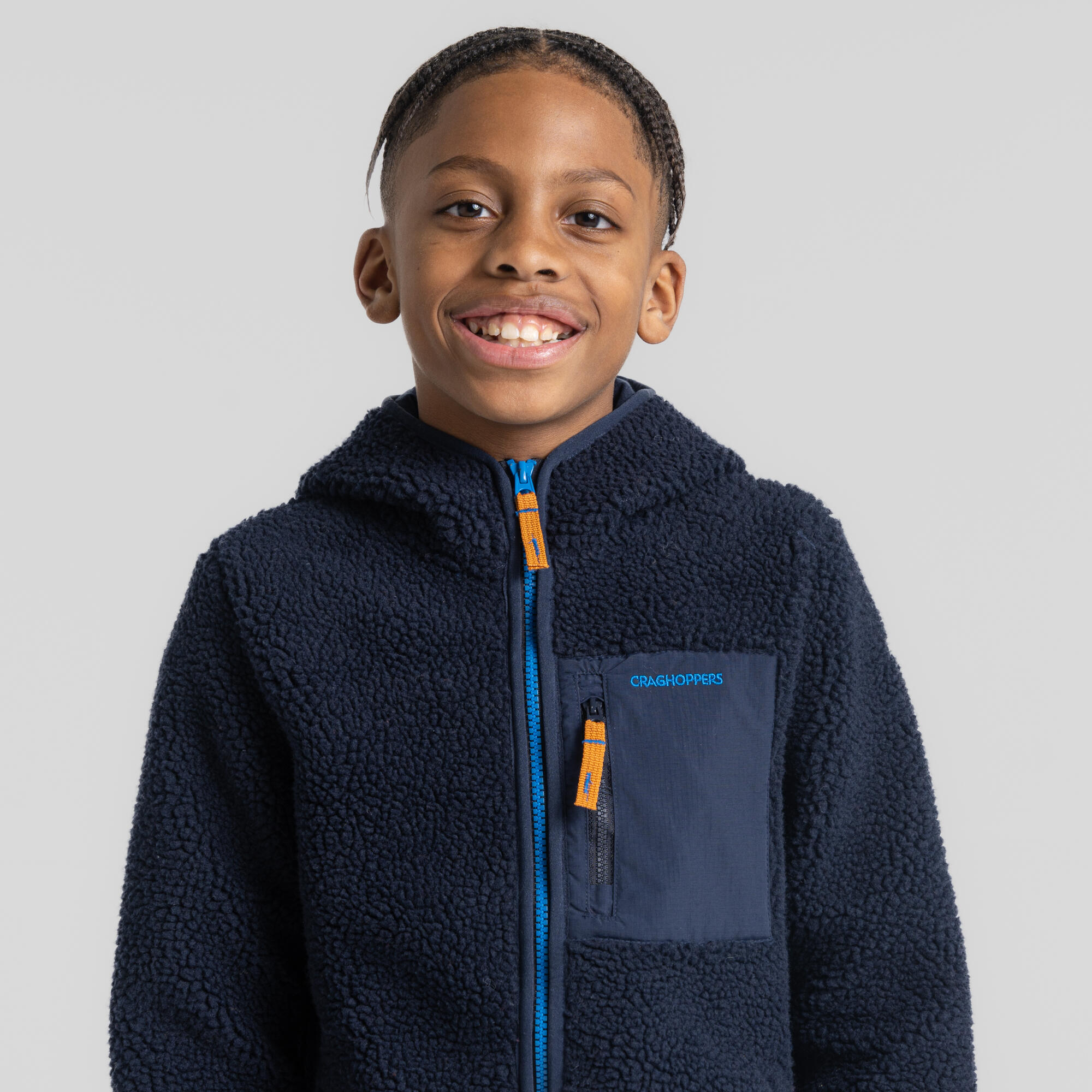 Boyne Kapuzen-Wanderjacke für Kinder 4/5