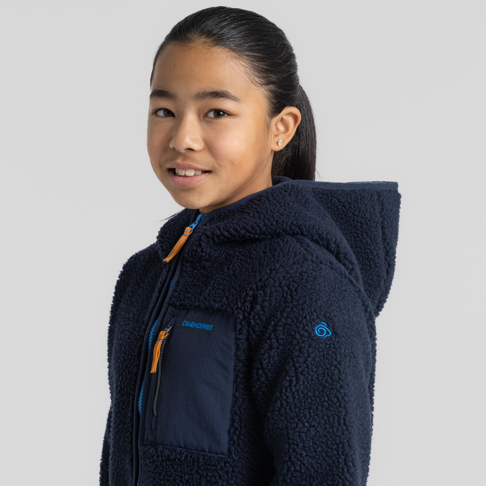 Boyne Kapuzen-Wanderjacke für Kinder 3/5
