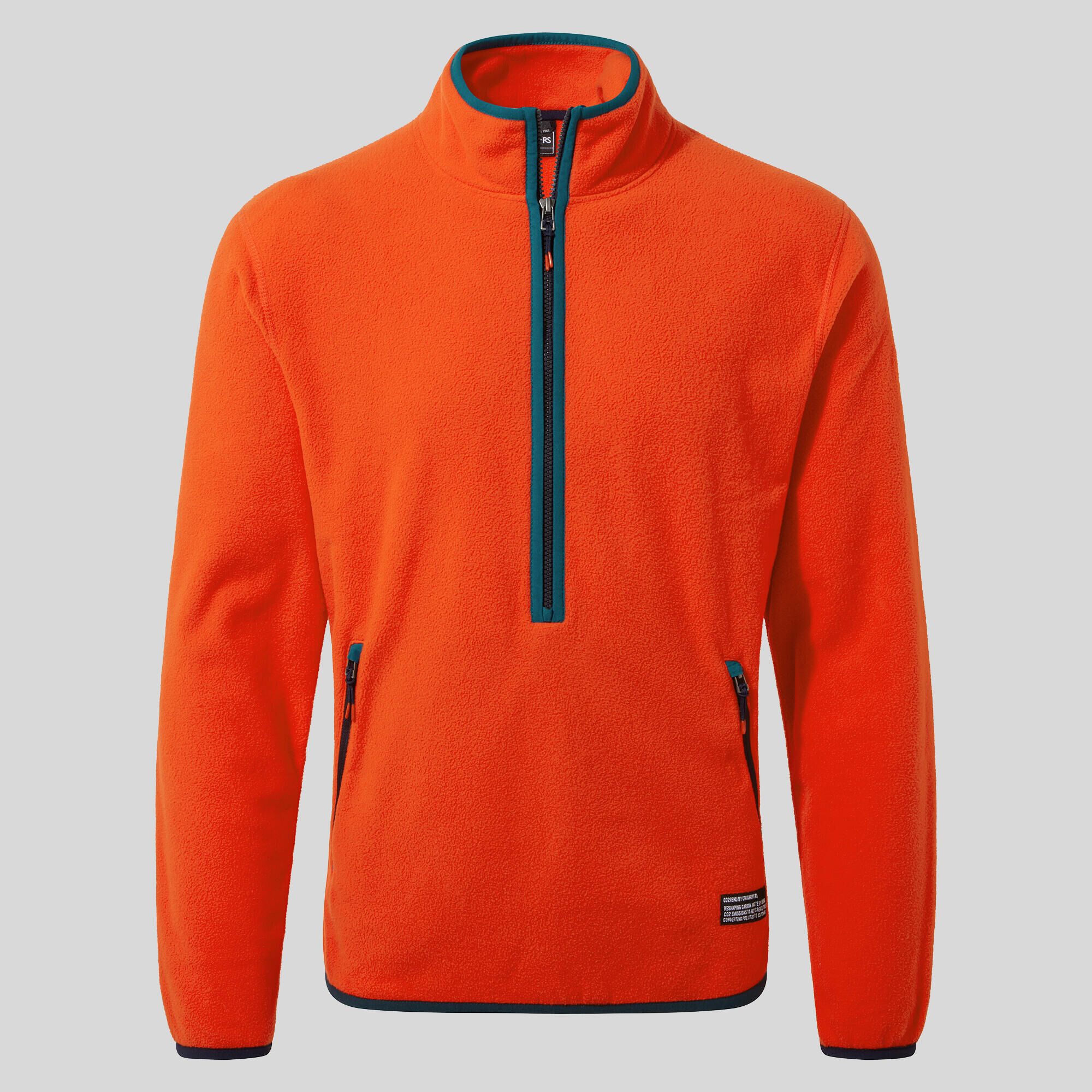 CRAGHOPPERS Men's CO2 Renu Half Zip Fleece