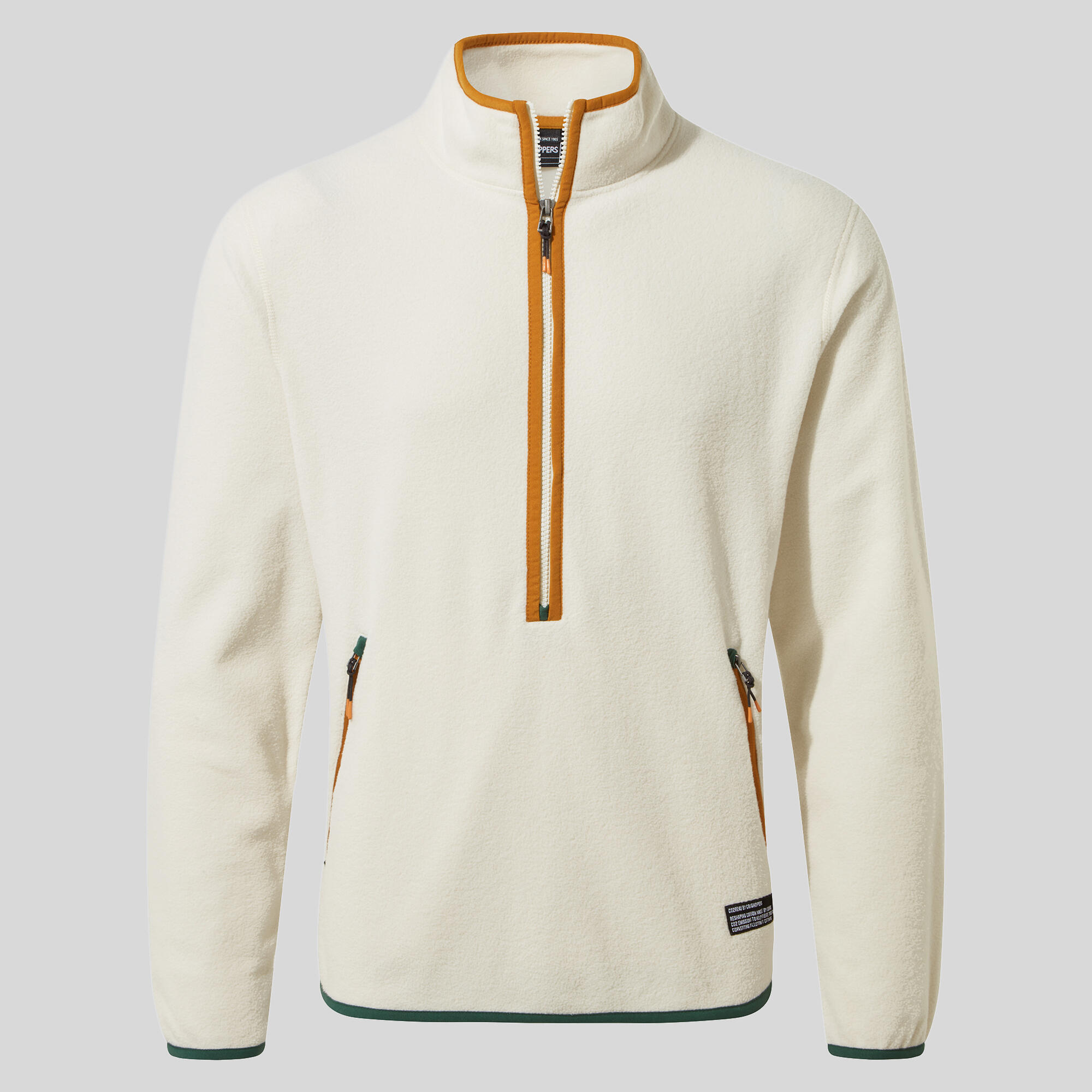 CRAGHOPPERS Men's CO2 Renu Half Zip Fleece