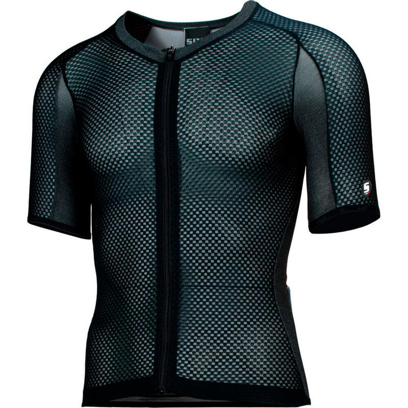 Maillot cycliste à manches courtes SIXS SERRA Noir