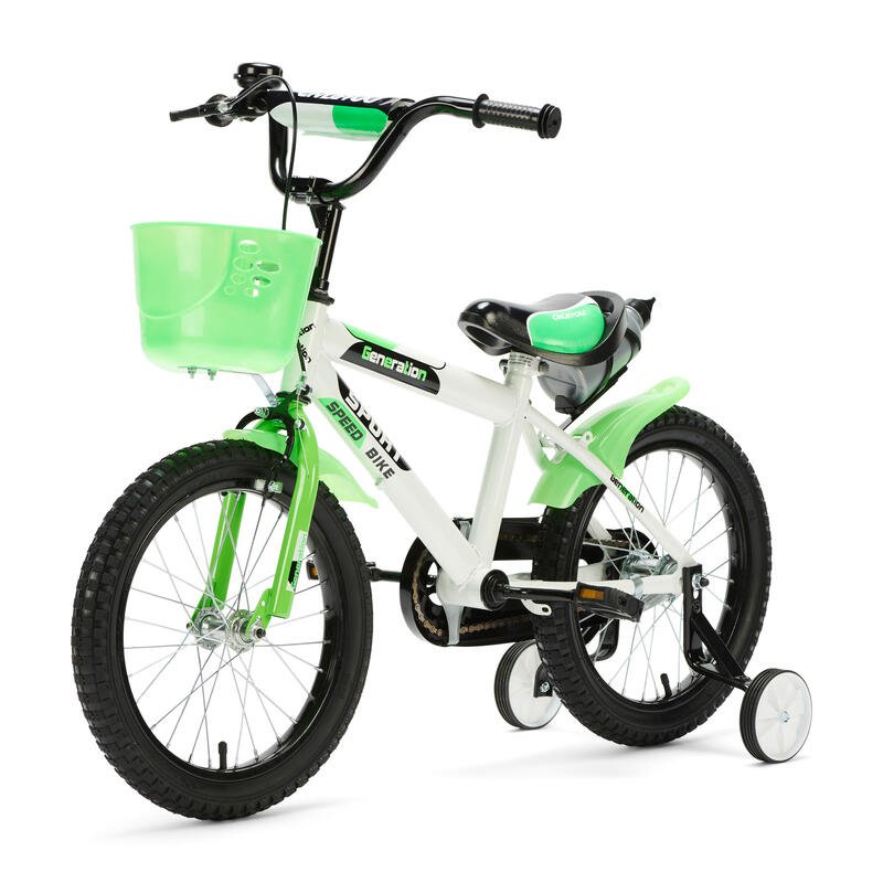 Generation Sport 16 pouces - Vert - Vélo enfant