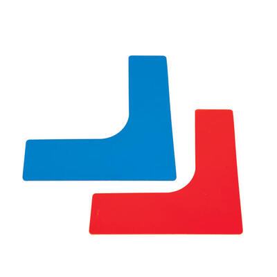 Eckiges Fußmarkierungsset Amaya