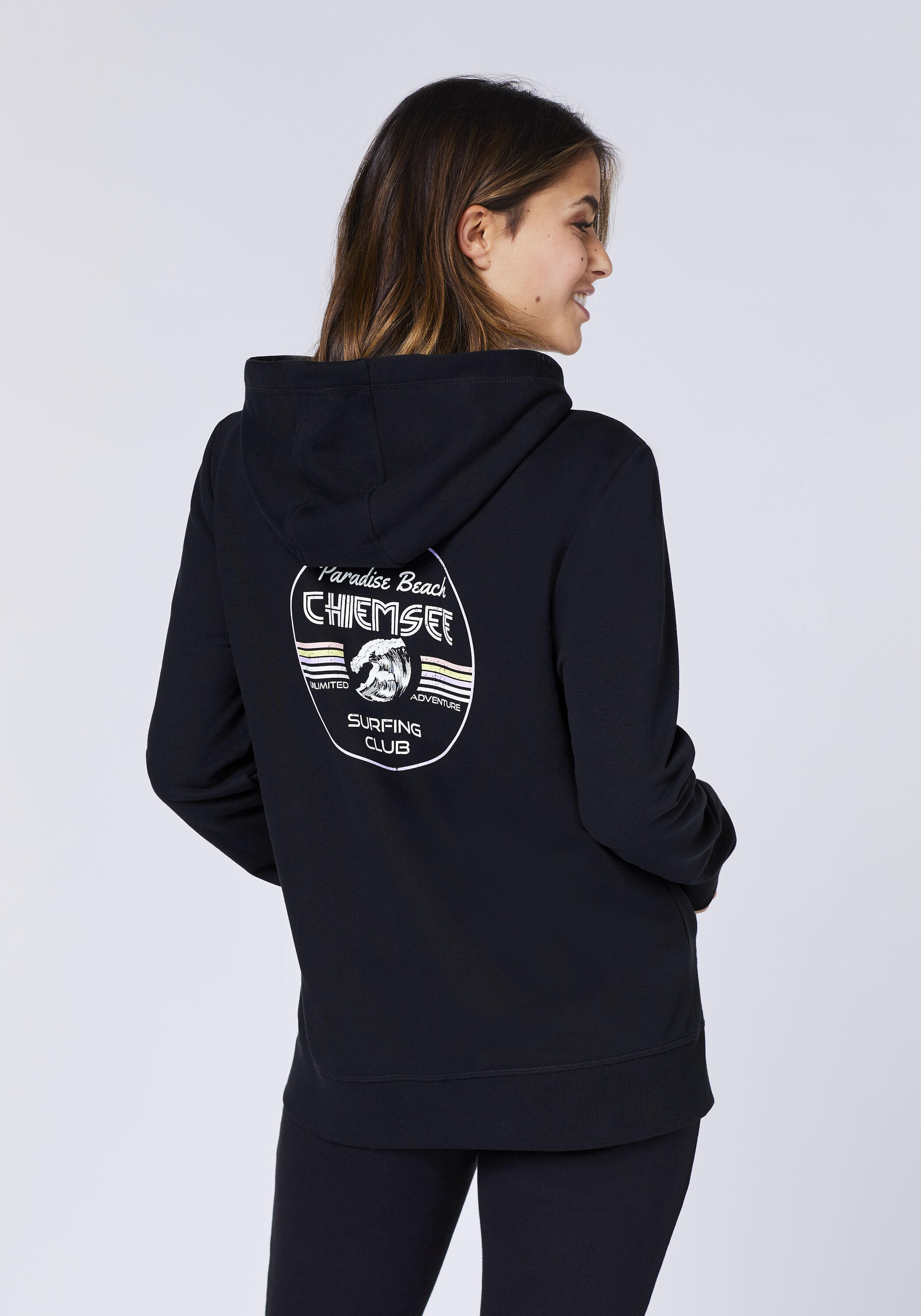 Kapuzenjacke mit Paradise-Beach-Print 4/6