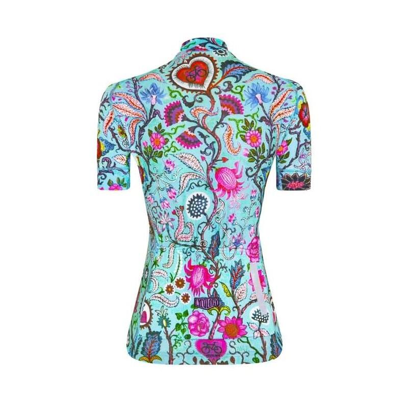 Maillot ciclismo manga corta Secret Garden Mujer 2/4