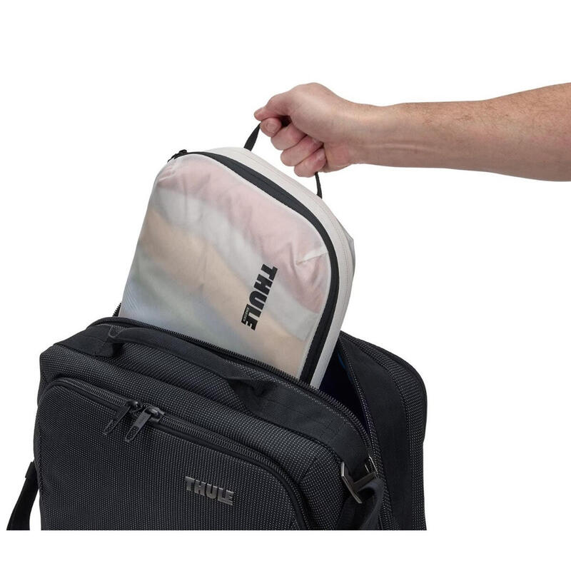 Saculet de depozitare, Thule, Compression Packing Cube mediu, alb