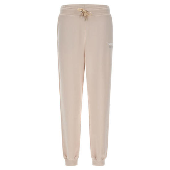 Pantaloni comfort fit vita alta in felpa garzata