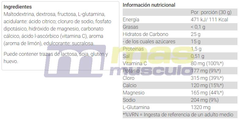 Boisson isotonique - Iso Energy - Citron 900g 6/6