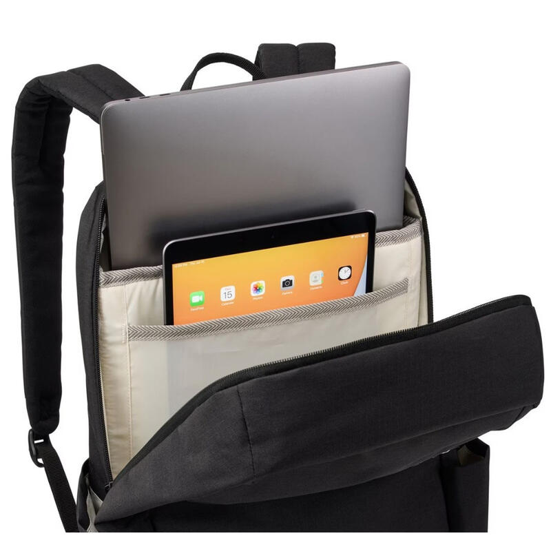Rucsac urban cu compartiment laptop, Thule, Lithos, 20L, Black