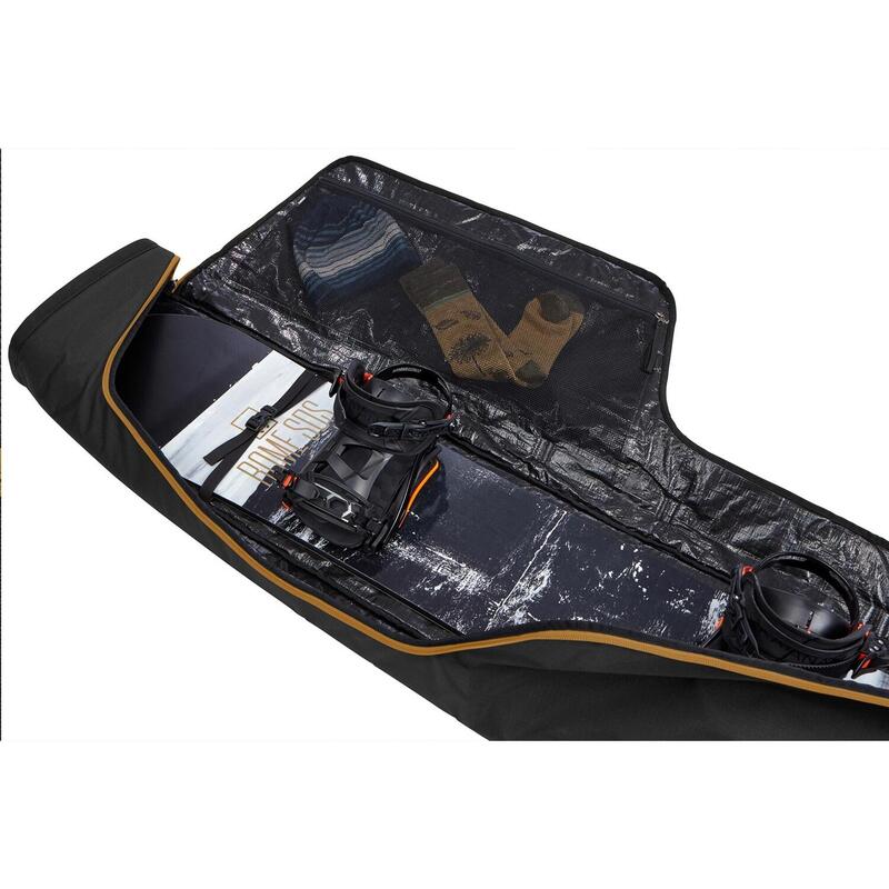 Geanta snowboard, Thule, RoundTrip Snowboard, 165 cm, Negru, fara roti