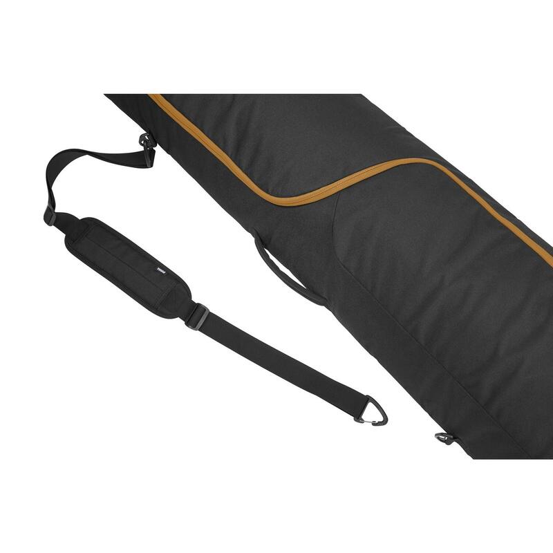 Geanta snowboard, Thule, RoundTrip Snowboard, 165 cm, Negru, fara roti