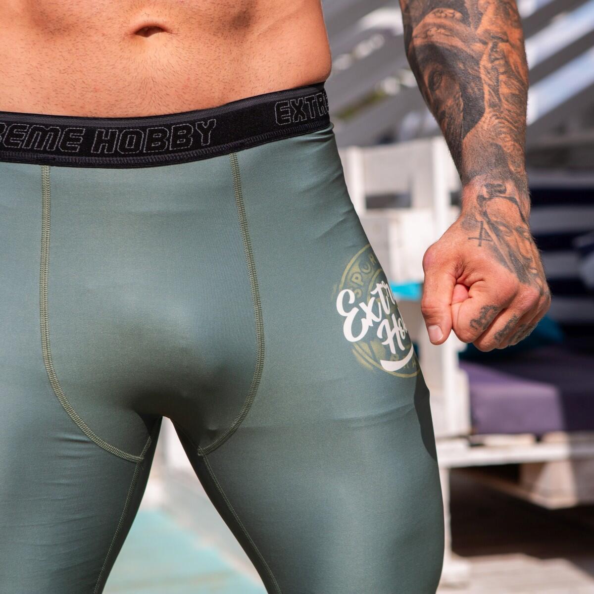 Leggings sportivi da uomo EXTREME HOBBY BADGE 6/7