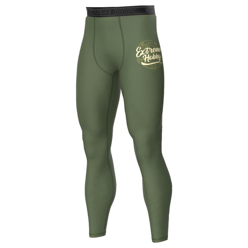 Legginsy Sportowe Męskie Extreme Hobby BADGE