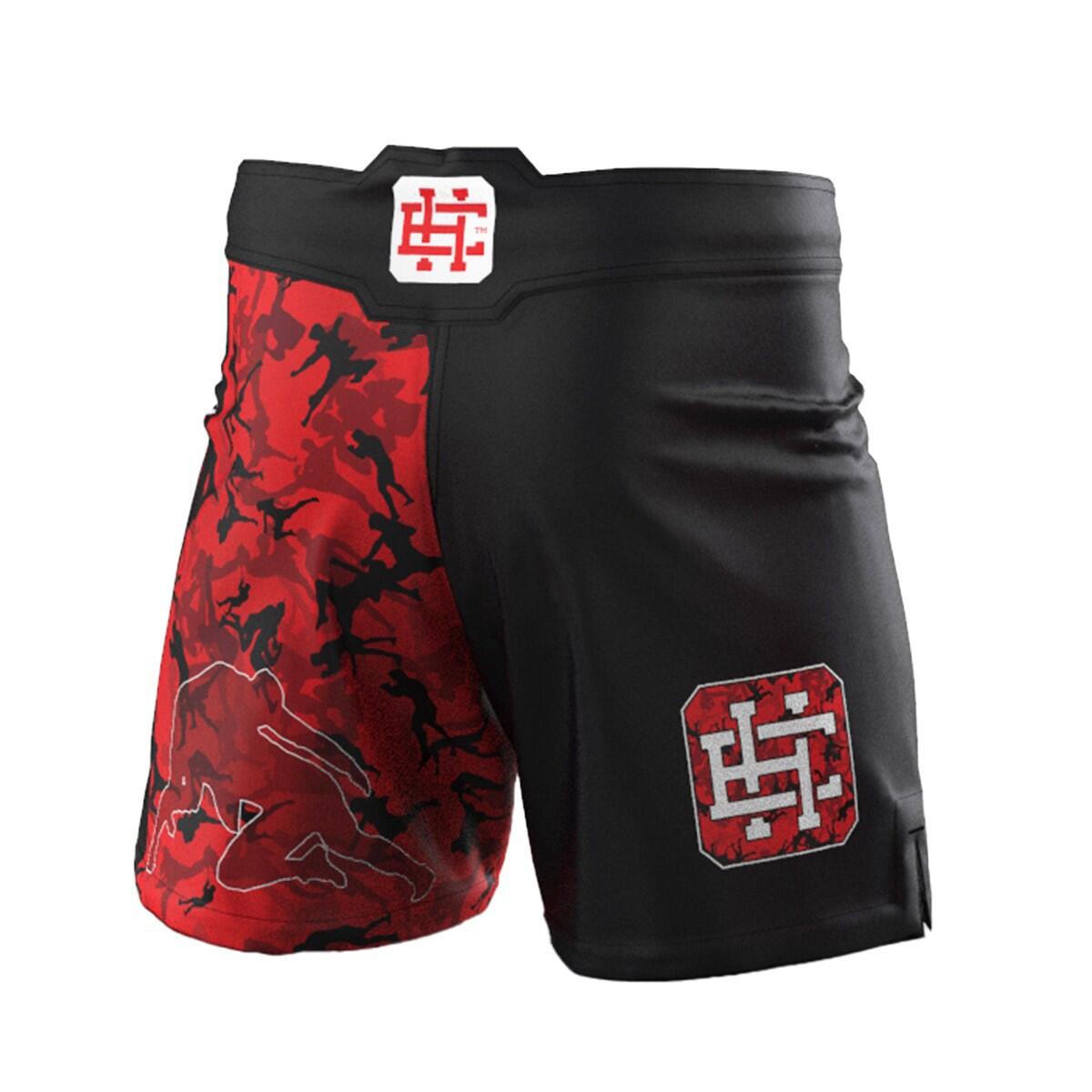 Shorts de sport pour hommes – entraînement et salle EXTREME HOBBY RED WARRIOR 2/3