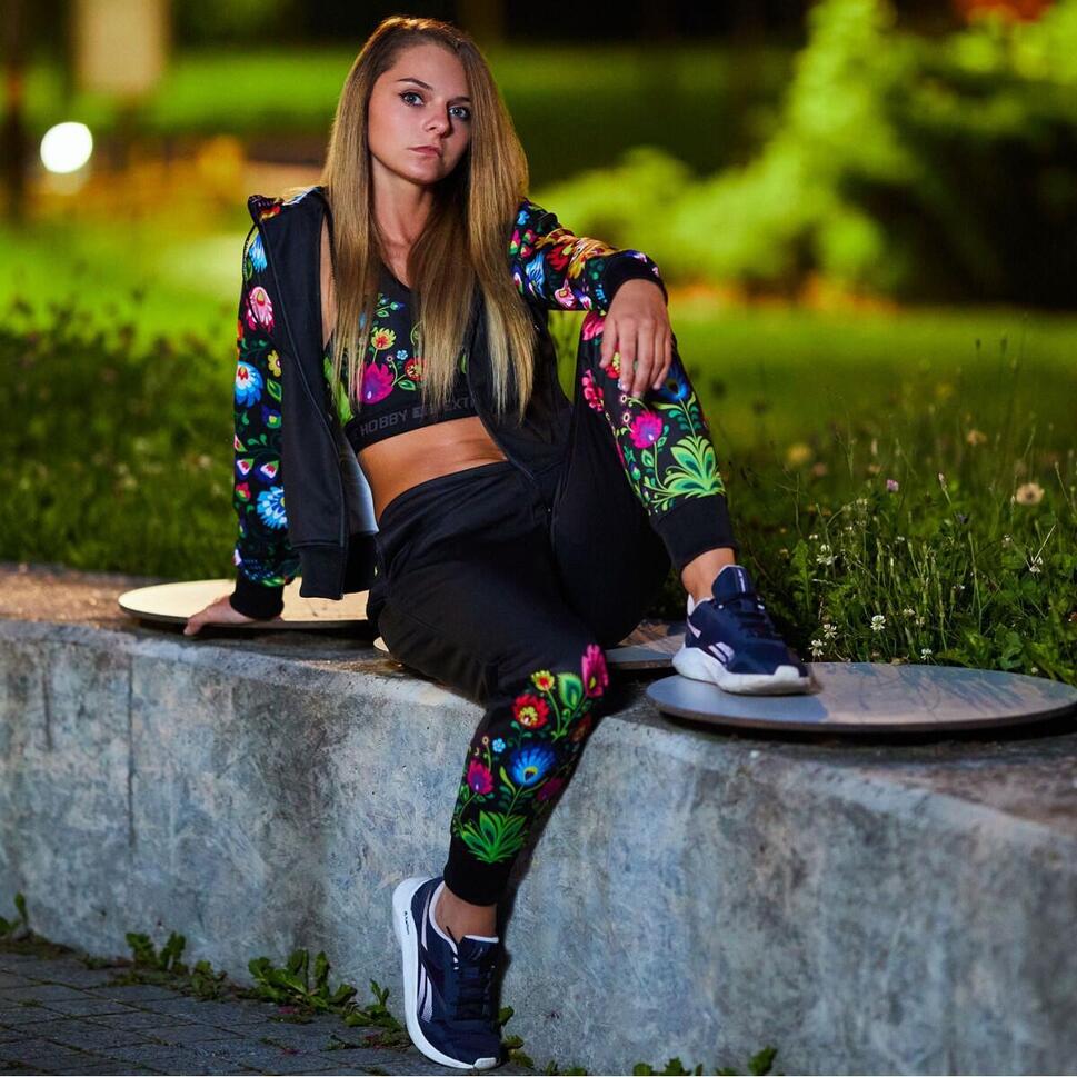 Bluza damska sportowa rozpinana z kapturem EXTREME HOBBY FOLK