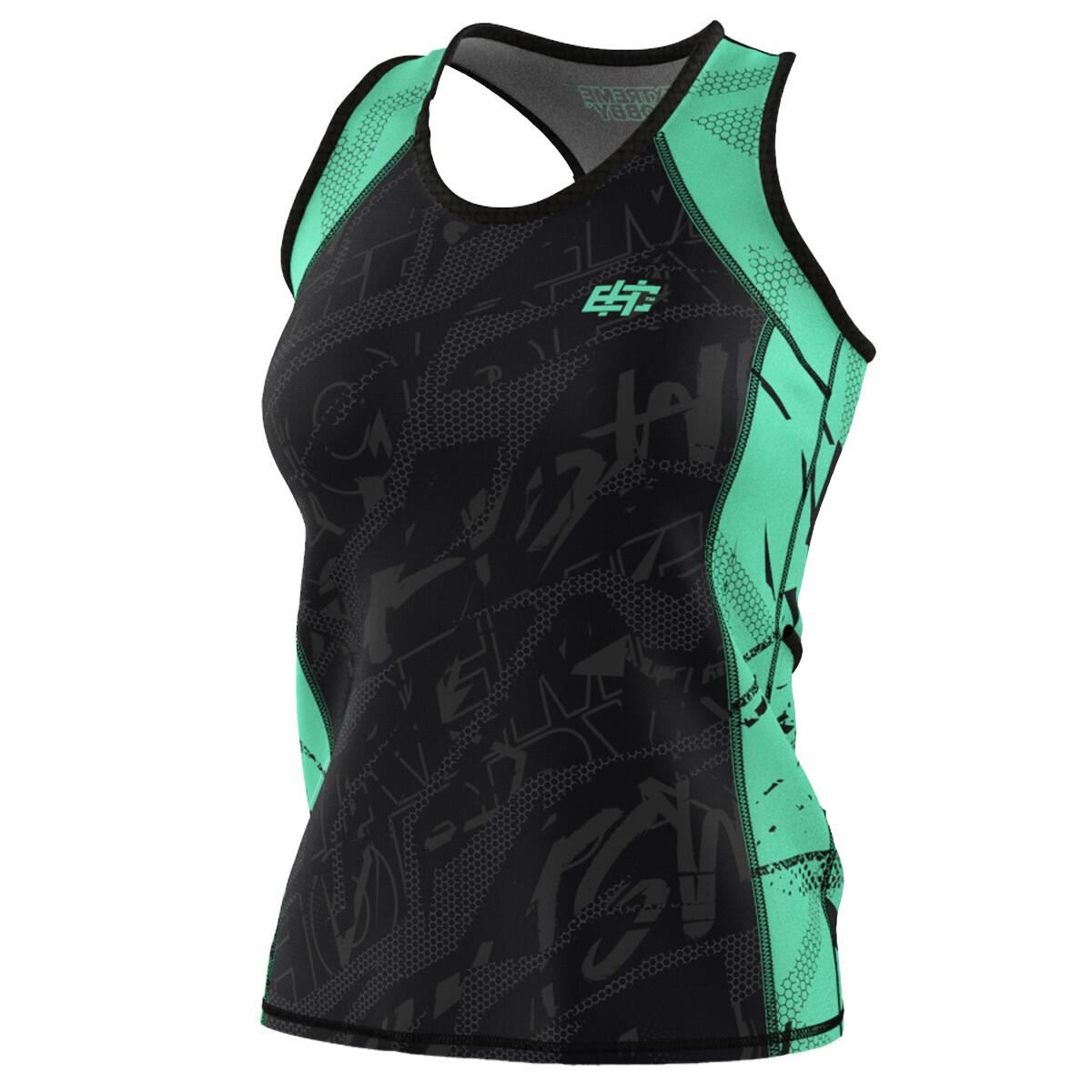 Koszulka sportowa damska bez rękawów Tank top EXTREME HOBBY NEO
