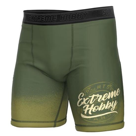 Vale Tudo Shorts für Herren MMA EXTREME HOBBY BADGE