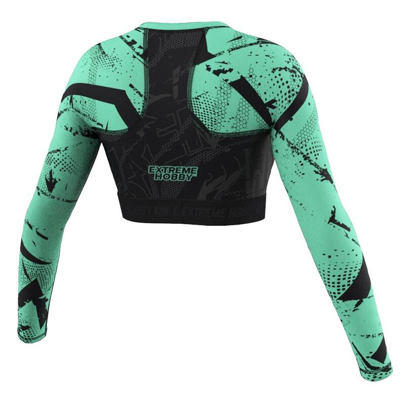 Koszulka Sportowa damska Crop Top do fitness EXTREME HOBBY NEO