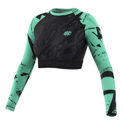 Crop top de sport pour femmes à manches longues Fitness EXTREME HOBBY NEO