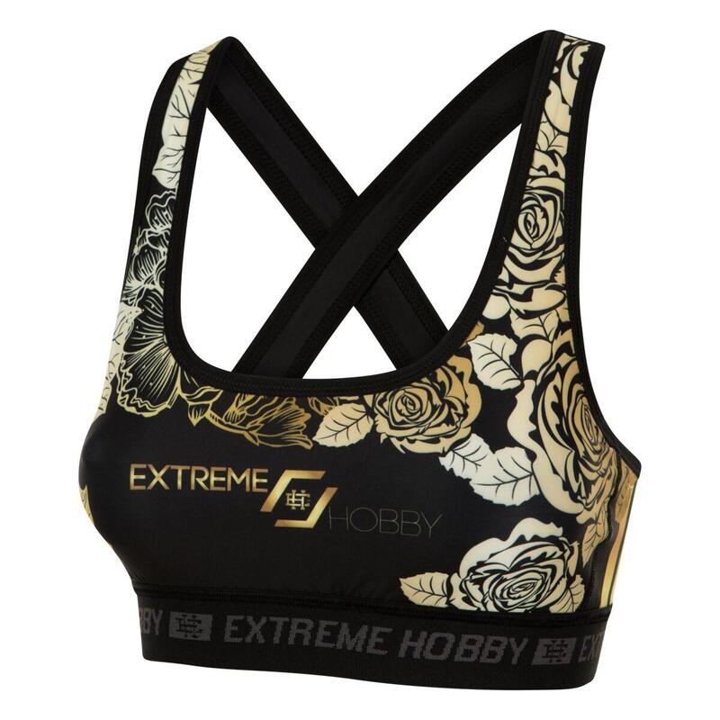 Stanik Sportowy Fitness Extreme Hobby  ROSE