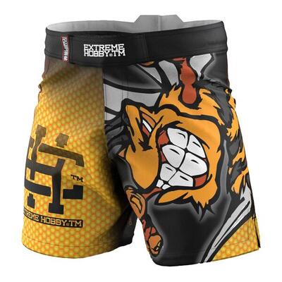 Sportshort voor heren – training en gym extreme hobby angry wasp