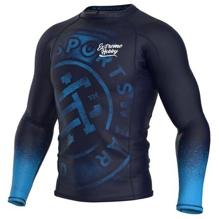 Rashguard Langarm für Herren MMA EXTREME HOBBY BADGE