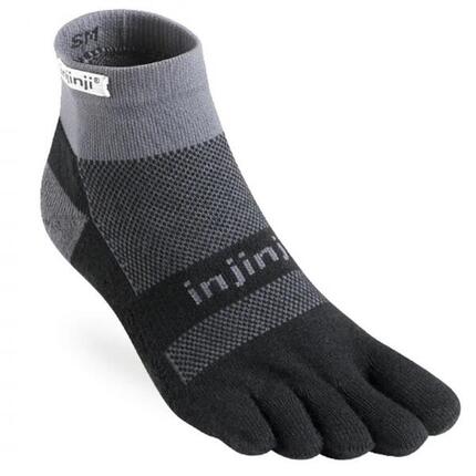 Chaussettes à orteils de running Run Lightweight Mini-Crew Coolmax unisexe
