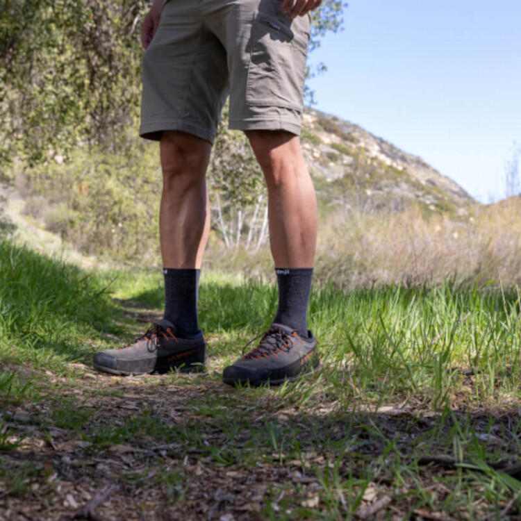 Chaussettes à orteils de randonnée Liner Crew Wool unisexe 2/4