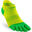 Chaussettes à orteils de running Run Lightweight No Show Coolmax unisexe