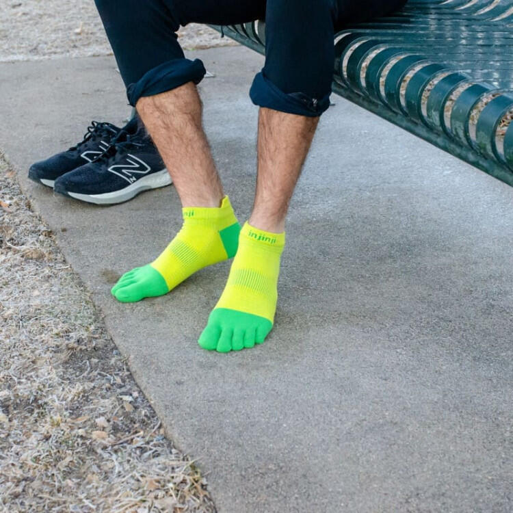Chaussettes à orteils de running Run Lightweight No Show Coolmax unisexe 2/4