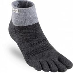 Chaussettes à orteils de running Trail Midweight Mini-Crew Coolmax unisexe