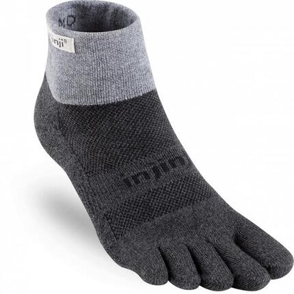 Chaussettes à orteils de running Trail Midweight Mini-Crew Coolmax unisexe