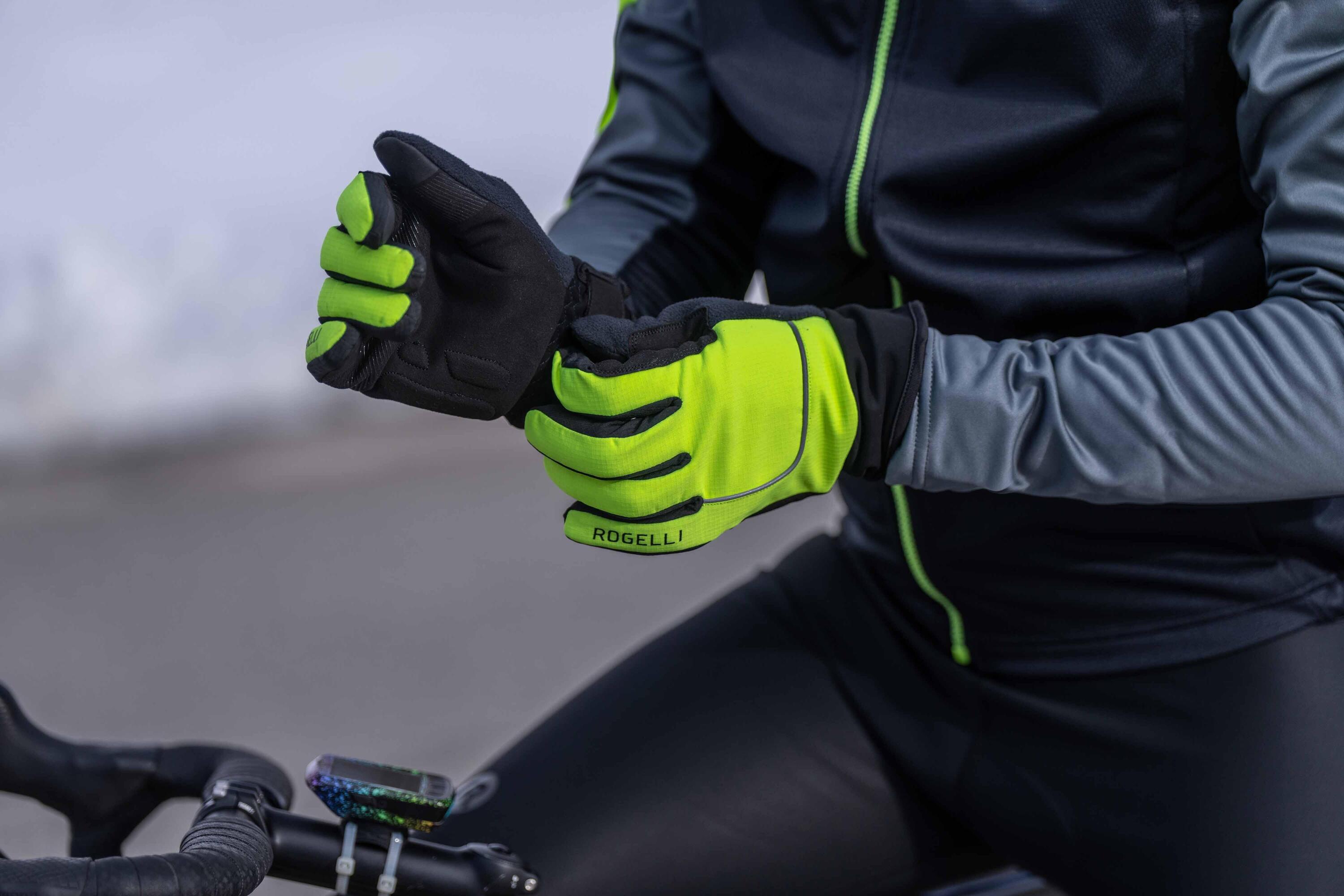 Guantes de ciclismo Invierno Hombres Essential ROGELLI Decathlon