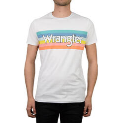 T-shirt Wrangler summer logo tee