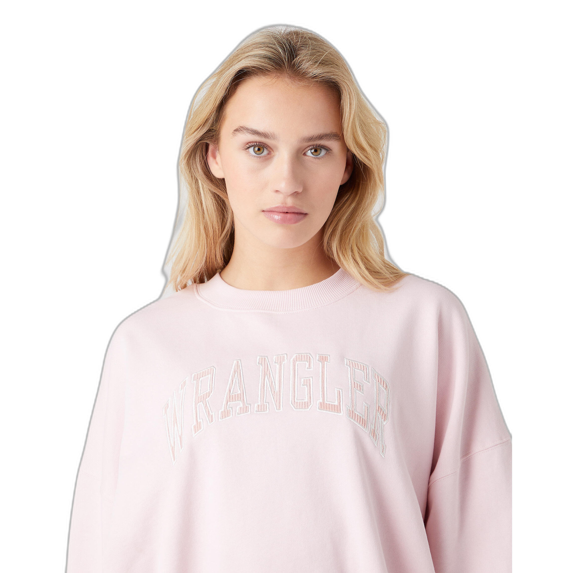 Felpa da donna Wrangler Relaxed 3/4