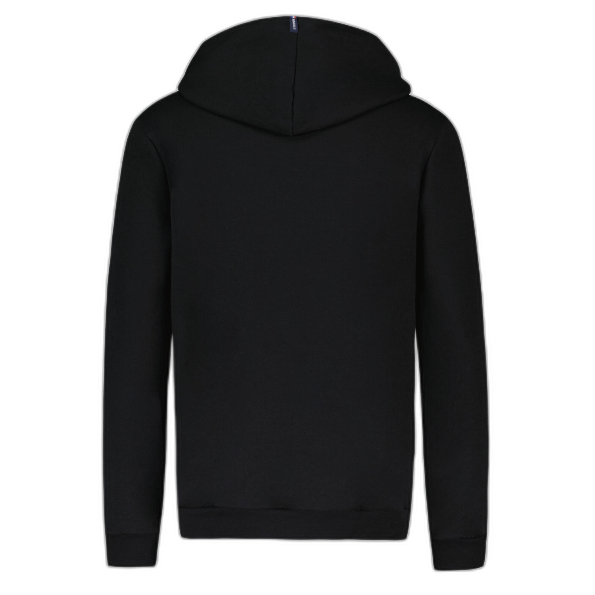 Sudadera Le Coq Sportif Ess Hoody No2, Negro, Hombre 4/5