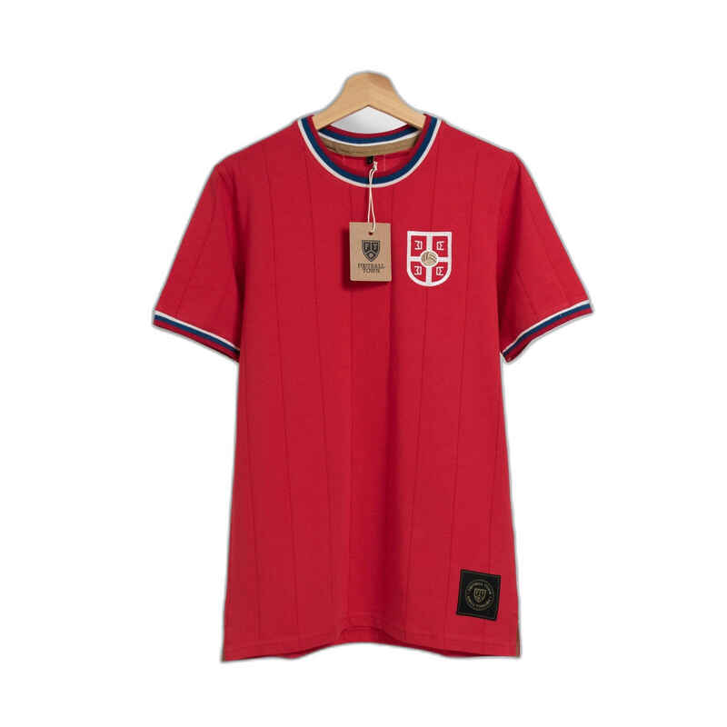 T-Shirt Football Town Serbian Cross