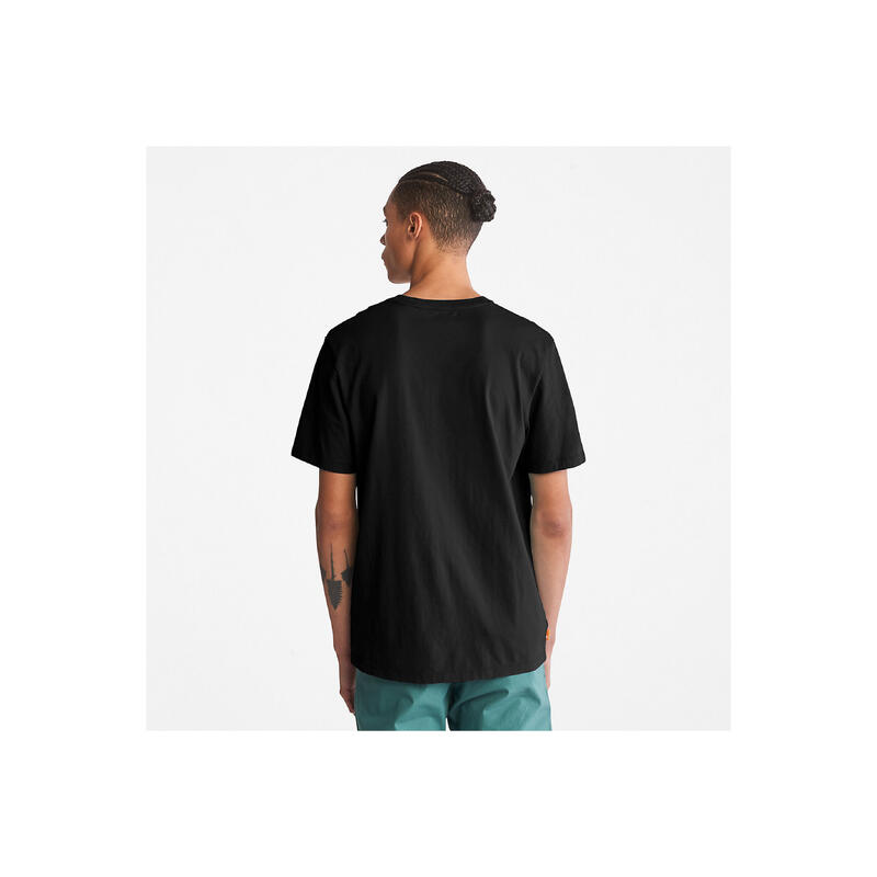 Camiseta Kennebec River Linear Talla S Negro - A2C31001