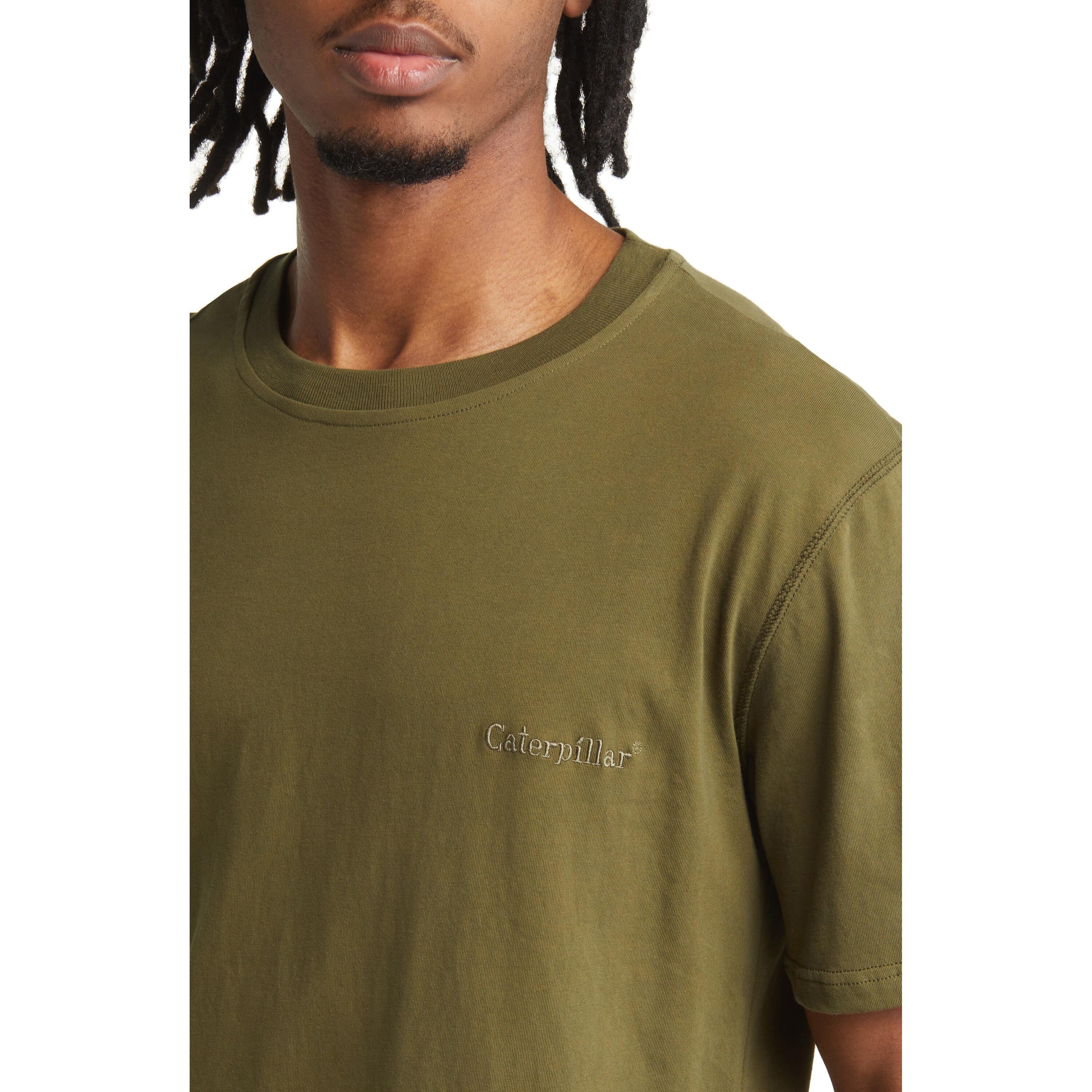 T-shirt Embroidery Caterpillar Basic 5/6
