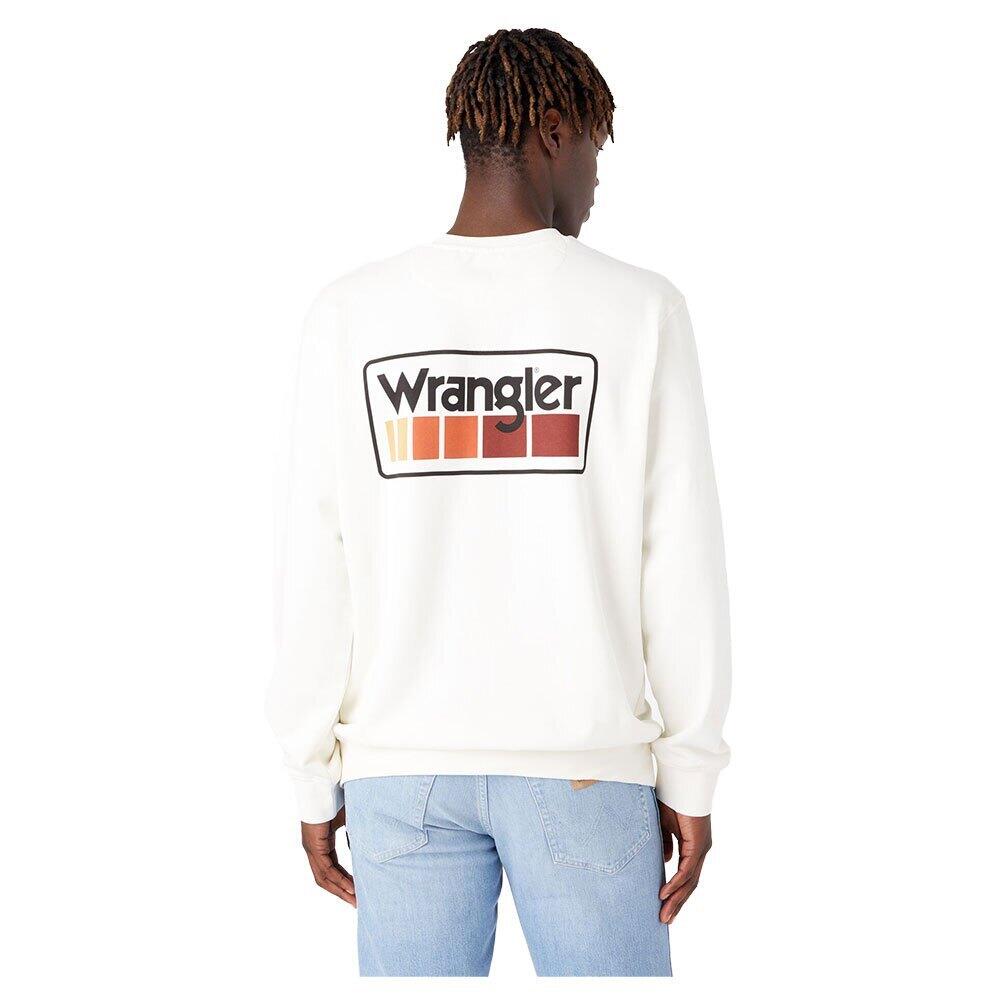 Felpa grafica Wrangler Crew 3/4