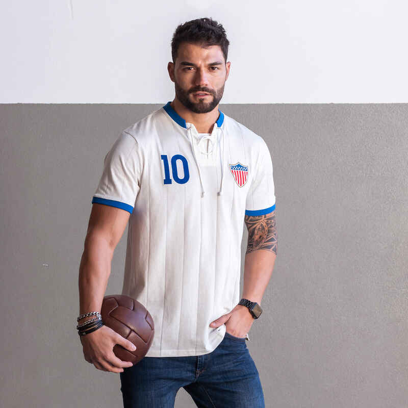 T-Shirt mit Schnürsenkeln Football Town Retro The Yanks