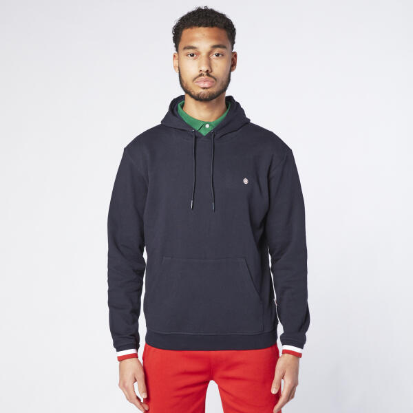 Hooded sweatshirt met effen fleece Serge Blanco