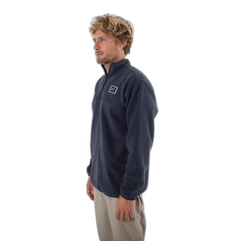 Sweatshirt 1/4 rits Hurley Mesa onshore