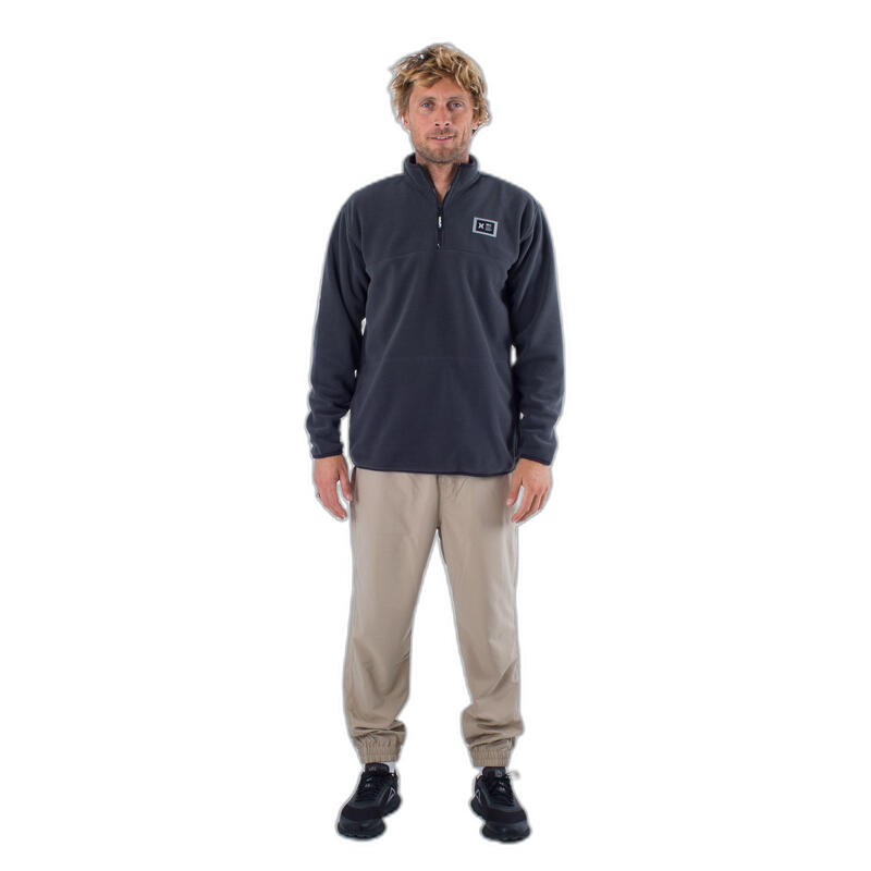 Sweatshirt 1/4 rits Hurley Mesa onshore