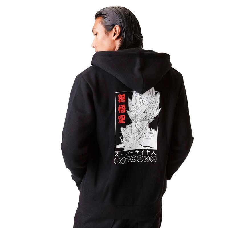 Sweatshirt à capuche avec zip Capslab Dragon Ball Z Goku