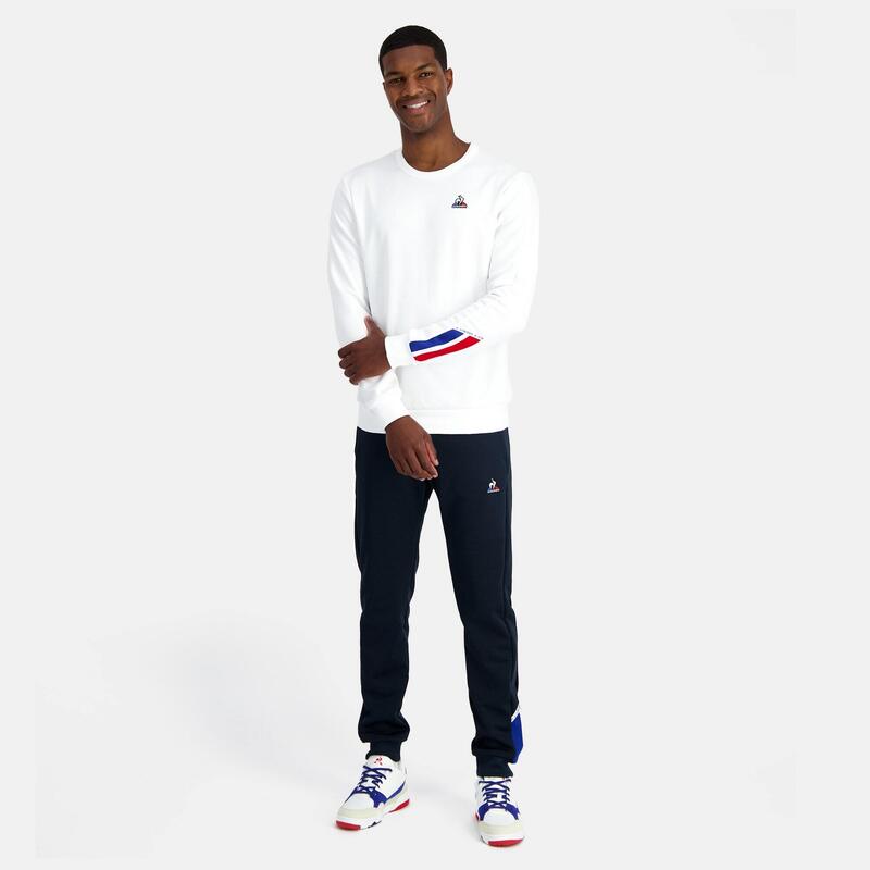 Driekleur sweatshirt Le Coq Sportif